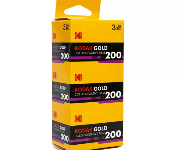 Kodak Gold 200-3LU PKT -(SKU 02/2028)135-36 -35mm c41 (ÜCRETSİZ KARGO)RETRO TASARIM ÖZEL KUTU  1980 S