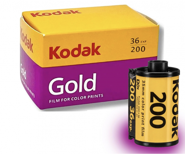 Kodak Gold200 135-36 Taze Renkli Analog Fotoğraf filmi (05-2027)    ÜCRETSİZ KARGO 
