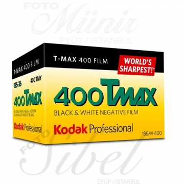 Kodak T-max 400 36 - Siyah Beyaz analog taze fotoğraf filmi(01.2027) ÜCRETSİZ KARGO)